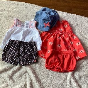 Baby Girl Outfit Bundle